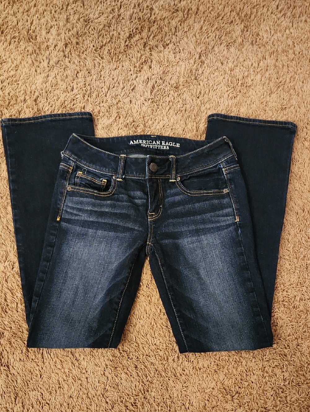 American Eagle Y2K Kick Boot Stretch Size 4 Regular EUC